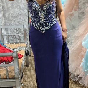 My Purple gown